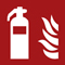 Brandschutzzeichen F001 Feuerlöscher Brandschutzzeichen F001 Feuerlöscher